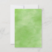 Invitation Aquarelle Holly Red Berry Fête annuelle (Dos)