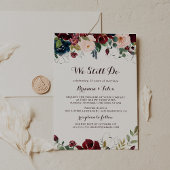 Invitation Aquarelle Illustré Nous Faisons Encore Vow Renewal