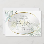 Invitation Aquarelle jaune pâle Roses (Devant)