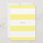 Invitation Aquarelle jaune Roses Garland Quinceañera (Dos)