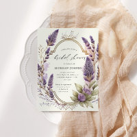 Aquarelle Lavande Fête des mariées de régal floral