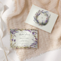 Aquarelle Lavande Fête des mariées de régal floral