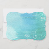 Invitation Aquarelle Laver Serez-Vous Ma Servante D'Accueil ? (Dos)