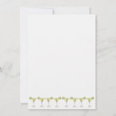 Invitation Aquarelle Margarita Final Fiesta Bachelorette (Dos)