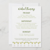 Invitation Aquarelle Margarita Final Fiesta Bachelorette (Dos)