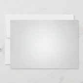 Invitation Aquarelle marguerite florale Delicate printemps Bo (Dos)