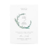Invitation Aquarelle Mariage Adélaïde Eucalyptus