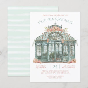 Invitation Aquarelle Mariage du site de serre