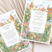Invitation Aquarelle Marrakech Marrakech Jardin marocain Mari