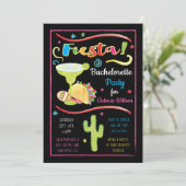 Invitation Aquarelle mexicaine Fiesta Bachelorette (Debout devant)