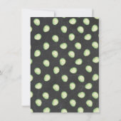 Invitation Aquarelle mexicaine Fiesta Cactus et succulents (Dos)