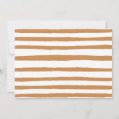 Invitation Aquarelle mignonne Animaux africains Photo d'anniv (Dos)