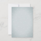 Invitation Aquarelle Mint Vert Roses Dîner de répétition (Dos)