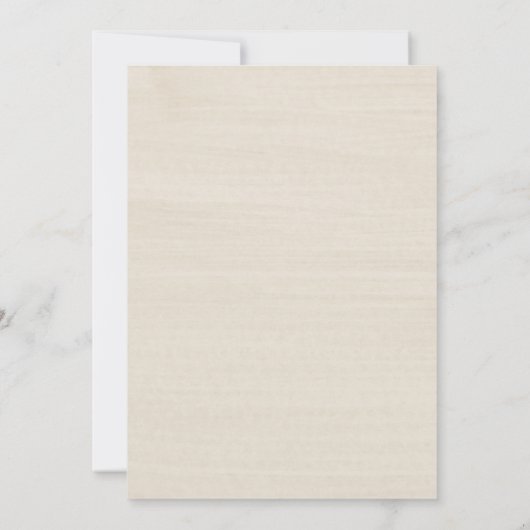 Invitation Aquarelle moderne Mariage Anniversaire Beige Photo (Dos)