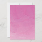 Invitation Aquarelle moderne Première communion sainte Invita (Dos)