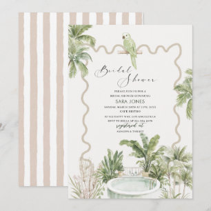 Invitation Aquarelle moderne Sables Sables Starlight Bride la
