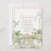 Invitation Aquarelle moderne Sables Sables Starlight Bride la (Devant)