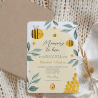 Aquarelle Mommy to Bee Honey Baby shower doux