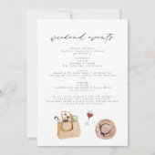 Invitation Aquarelle Napa Sonoma Valley California Winery (Dos)