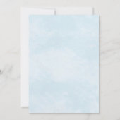 Invitation Aquarelle Nautique Bachelorette Party Phare (Dos)