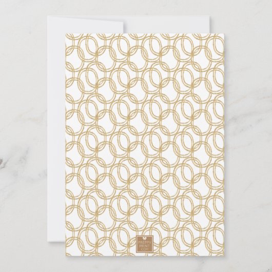 Invitation Aquarelle Noël Champagne Bar Panier (Dos)