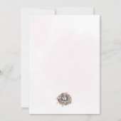 Invitation Aquarelle Oeuf Pâques Brunch et chasse aux oeufs I (Dos)