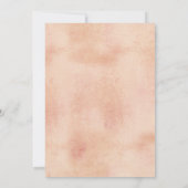 Invitation Aquarelle Oranges Un Petit Baby shower Cutie (Dos)