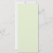 Invitation Aquarelle Panda Ours Maman & Bébé en Bambou (Dos)