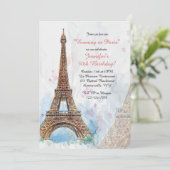 Invitation Aquarelle Paris (Debout devant)