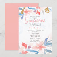 Aquarelle Parties scintillant florale Papillon Qui