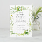 Invitation Aquarelle Pays Verdure Rustique Conduite Par Douch (Debout devant)