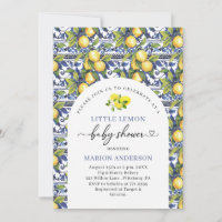 Aquarelle Petit Citrus Lemon Spectacle bébéInvitat