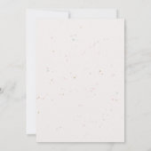 Invitation Aquarelle Petite Ballerina Anniversaire (Dos)