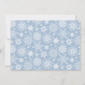 Invitation Aquarelle Pine Tree Noël Holiday Open House (Dos)