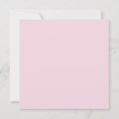 Invitation Aquarelle Pink & White Peonies Mariage Floral (Dos)