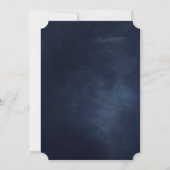 Invitation aquarelle pour Bar Mitzvah (Dos)