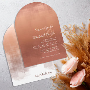 Invitation Aquarelle Réflexions Arche Mariage Arche ID774