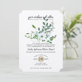 Invitation Aquarelle Retraite Bontanique Profession PHOTO (Debout devant)