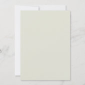 Invitation Aquarelle romantique Floral Elégant 30e anniversai (Dos)