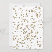 Invitation Aquarelle rose Balloon or Confetti Anniversaire (Dos)