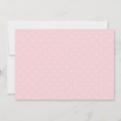 Invitation Aquarelle rose Peonies (Dos)