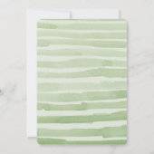 Invitation Aquarelle Russe Noël Arbre fête de Noël (Dos)