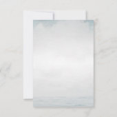 Invitation Aquarelle Seagulls In Love Beach Wedding (Dos)