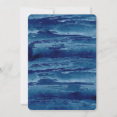 Invitation Aquarelle sous-marine Boy's 2nd Birthday (Dos)