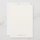 Invitation Aquarelle St Louis Arch Mariage Enregistrer la dat (Dos)
