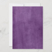 Invitation Aquarelle Succulents Enregistrer la date (Dos)