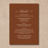 Invitation Aquarelle Sud-Ouest Désert Tout en un Mariage