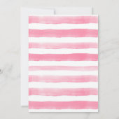 Invitation Aquarelle Sweet Little Watermelon Anniversaire (Dos)