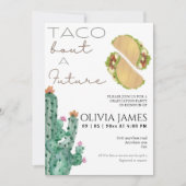 Invitation Aquarelle taco sur un futur diplôme (Devant)