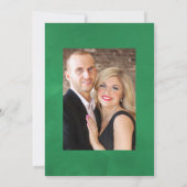 Invitation Aquarelle Tropical Feuilles Mariage Photo (Dos)